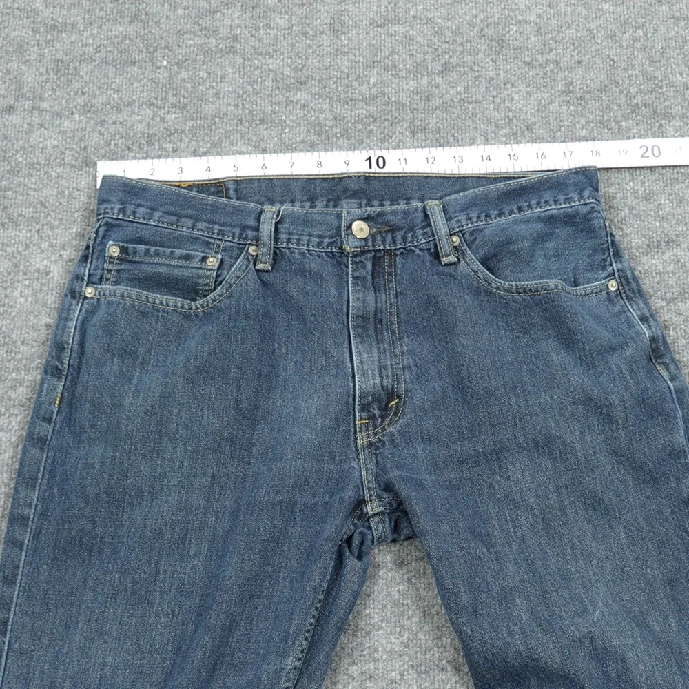 Levi's Jeans Mens 36x34 Blue 559 Relaxed Straight Leg Medium Wash Denim